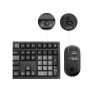 Kit gamer teclado e mouse Akko Monsgeek preto e cinza