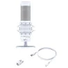 MICROFONE DE MESA HYPERX QUADCAST S BRANCO
