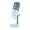 MICROFONE DE MESA HYPERX SOLOCAST BRANCO