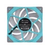 COOLER THERMALTAKE TOUGHFAN 12 AZUL TURQUESA