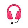 HEADSET GAMER LOGITECH G PRO X 2 LIGHTSPEED ROSA MAGENTA