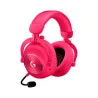 HEADSET GAMER LOGITECH G PRO X 2 LIGHTSPEED ROSA MAGENTA