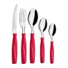 Faqueiro Brinox Itaparica 20 peças vermelho