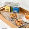 JOGO DE POTES HERMATICOS COZA C/ 4PCS