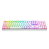 Teclado mecanico gamer Redragon K551WP mitra branco switch azul (Default)