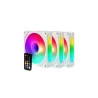 KIT COOLER FAN RGB 4 UNIDADES LIKETEC ENIGMA SNOW ARGB