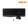 KIT TECLADO E MOUSE S/FIO LECOO KW211 PRET