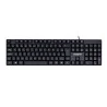 Teclado Maxprint OfficeEasy com fio USB 2.0 preto - 60000153