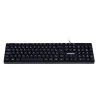 Teclado Maxprint OfficeEasy com fio USB 2.0 preto - 60000153
