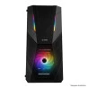 GABINETE ATX FORTREK HAWK RGB PRETO