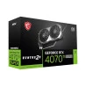 PLACA DE VÍDEO 16GB RTX 4070 TI MSI SUPER VENTUS 2X OC