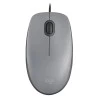 Mouse c/ Fio M110 Silent Cinza Logitech 910-006757 