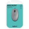 Mouse c/ Fio M110 Silent Cinza Logitech 910-006757 