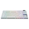 TECLADO GAMER LOGITECH MECANICO G PRO X TKL LIGHTSPEED BRANCO (Default)