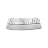TECLADO SEM FIO LOGITECH WAVE KEYS BRANCO
