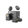 MICROFONE DE LAPELA SEM FIO MAONO WAVE T5 WM650 PA3 COMBO