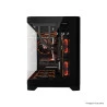GABINETE GAMER MADNESS DARK CURVO SEM FAN GABINETE GAMER MADNESS DARK CURVO SEM FAN