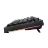 TECLADO GAMER AKKO 5075S ABNT2 PRETO SWITCH VREAM YELLOW