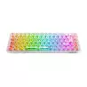Teclado MecÃ¢nico Gamer Redragon Transparente Castor Pro RGB K631CT-RGB-PRO 