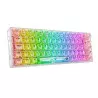 Teclado MecÃ¢nico Gamer Redragon Transparente Castor Pro RGB K631CT-RGB-PRO 