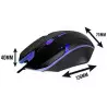 MOUSE GAMER CLANM MN810D YOKON