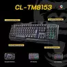 Teclado de Membrana Gamer Clanm Mount V2 CL-TM8153