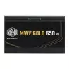 FONTE 650 WATS REAIS ATX COOLER MASTER 80 PLUS GOLD - MPE-6502-AC