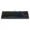 Teclado magnetico gamer Redragon K552 Kumara Pro RGB Switch marrom