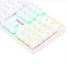 TECLADO MECANICO GAMER REDRAGON K551WP MITRA BRANCO SWITCH 