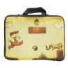 Case Para Nootbook Com Alça de pegar e a Estampa Desenhada