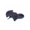 Visão geral do controle gamer Redragon preto