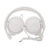 Visão Dobrada do Fone de Ouvido JBL Tune 500 Branco