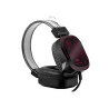 Visão Inferior do Headset com microfone C3TECH Gamer Crane PHG320BK 