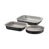 Jogo de Assadeiras Tramontina Brasil 3pcs Preto - 20099090
