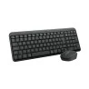 Kit Teclado/Mouse Sem Fio Logitech MK250 Preto- 920-013516