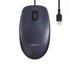 MOUSE USB LOGITECH OPTICO M90 PRETO - 910-007599 
