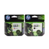 Kit Cartucho HP 664XL Preto e Colorido Alto Rendimento 