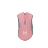 KIT GAMER DAZZ TECLADO/MOUSE/MOUSEPAD/HEADSET SERIE M ROSA