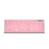 KIT GAMER DAZZ TECLADO/MOUSE/MOUSEPAD/HEADSET SERIE M ROSA