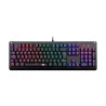 TECLADO MECANICO GAMER REDRAGON RGB SANI K581 PRETO