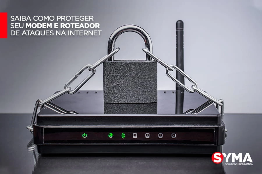 proteger modem e roteador